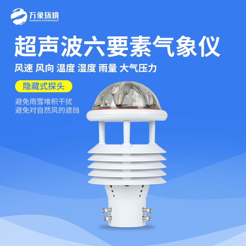 六要素超聲波微氣象儀，小小身軀下有大大的作用